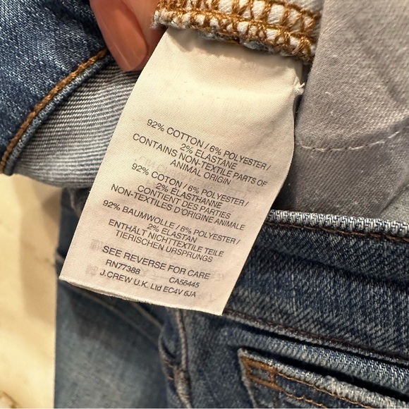 Madewell Women’s 10” High Rise Skinny Raw Hem Denim Stretch Jeans Style H5206 28 - Picture 7 of 13